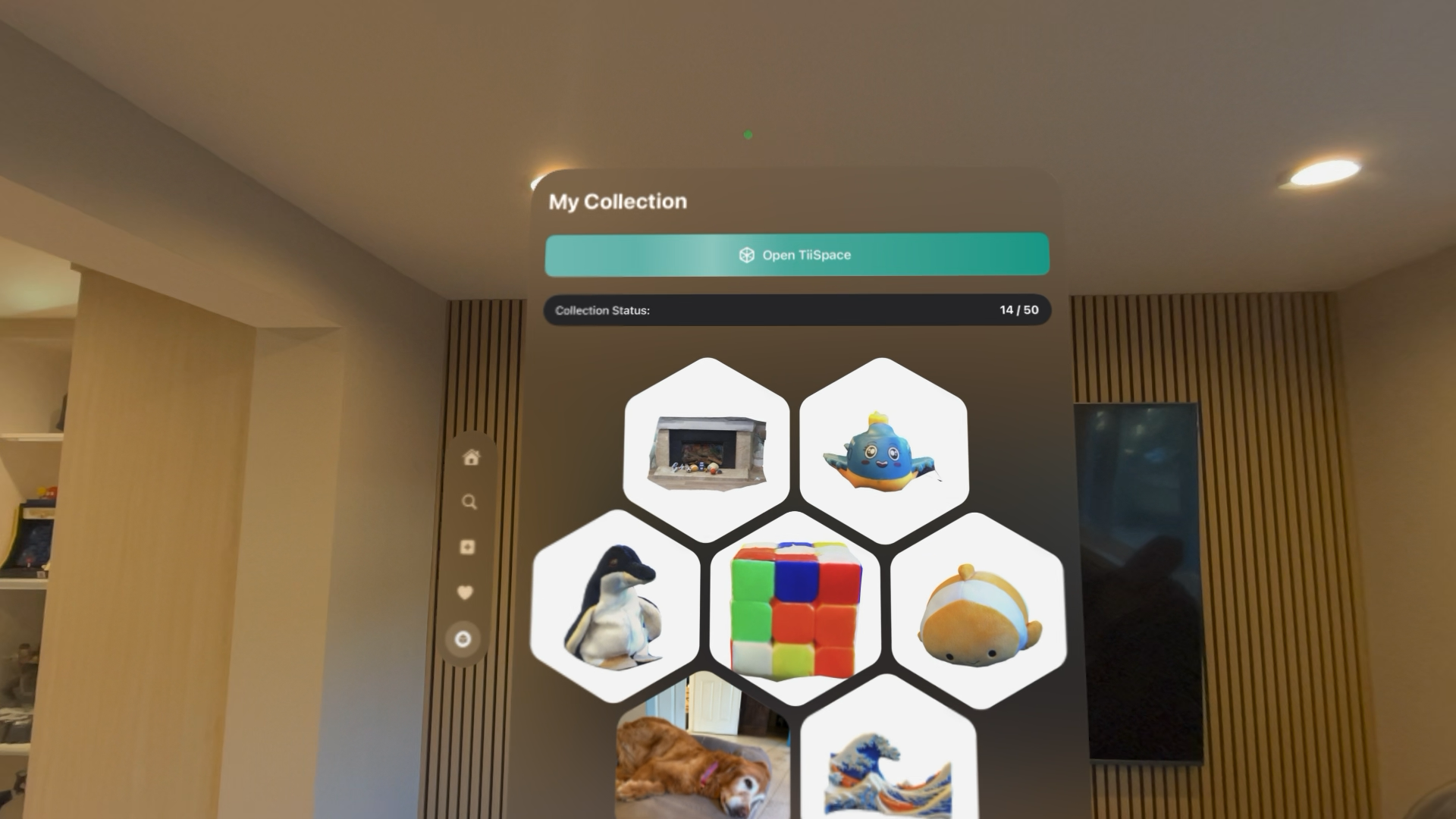 TiiHub Collections on Vision Pro